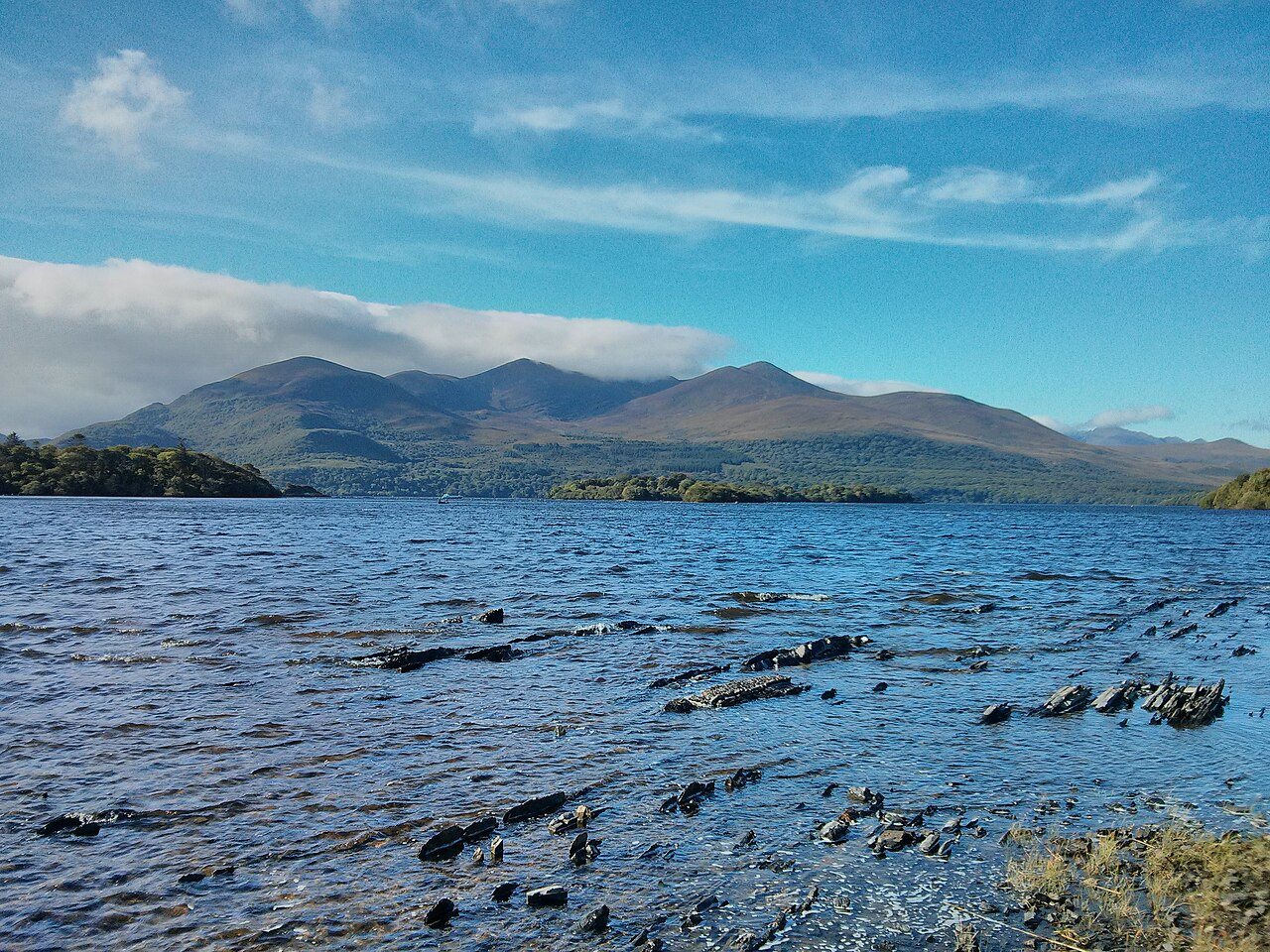 Lough Leane and the mountains of Killarney National Park